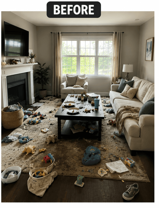 Before - Living Room